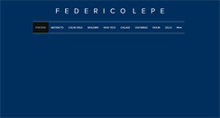 Desktop Screenshot of federico-lepe.com